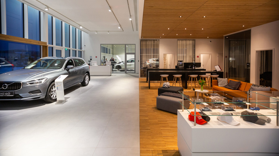 Nový showroom Volvo v Žiline